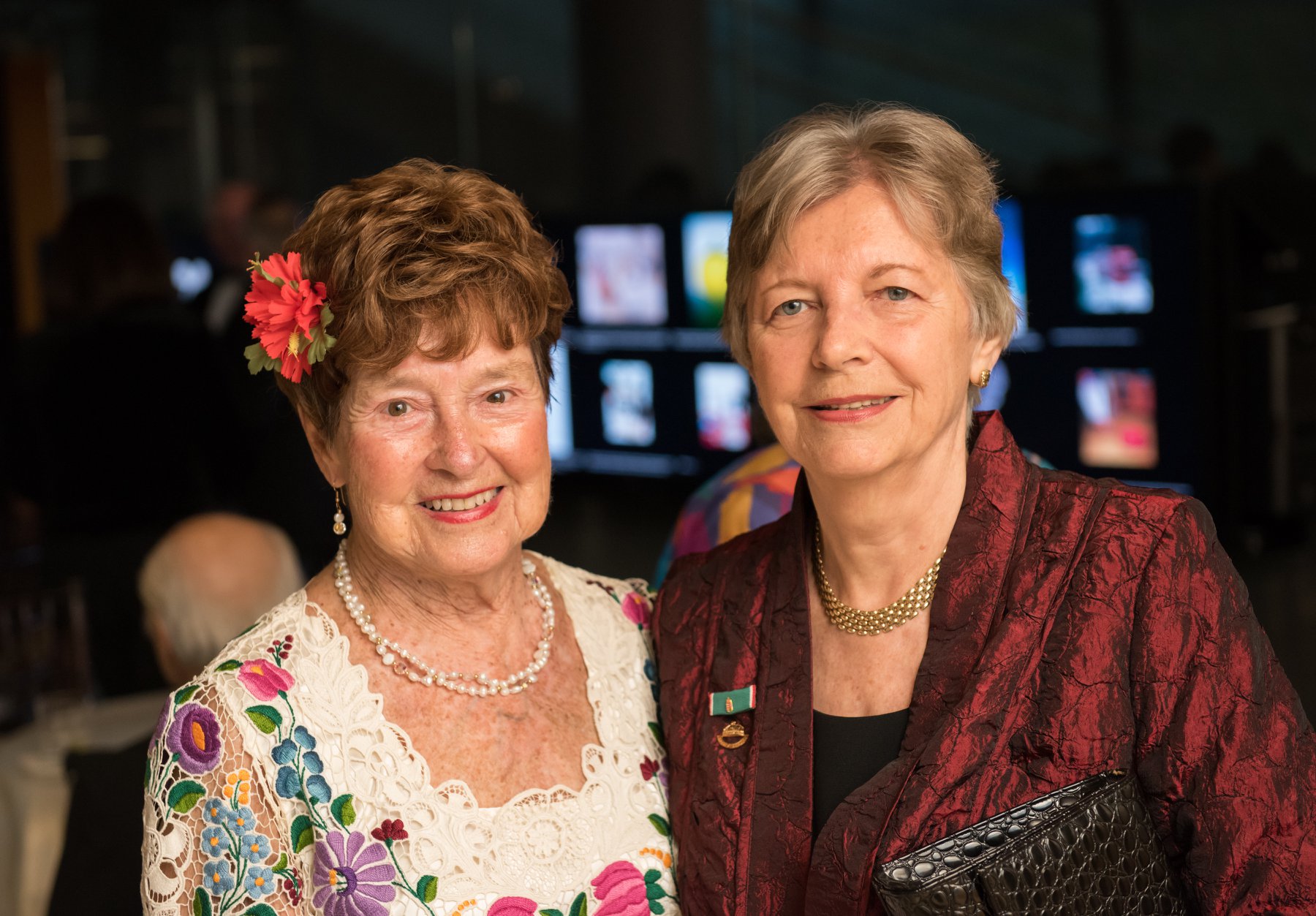 Gala honoree Dr. Jenny Brown and HAC Chair Emerita Edith K. Lauer