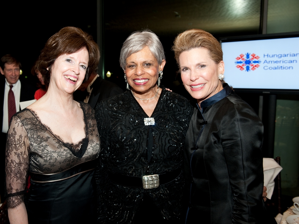 Ambassador April H. Foley; Alexine Jackson – Chair, Board of Directors - Susan G. Komen for the Cure; Ambassador Nancy G. Brinker