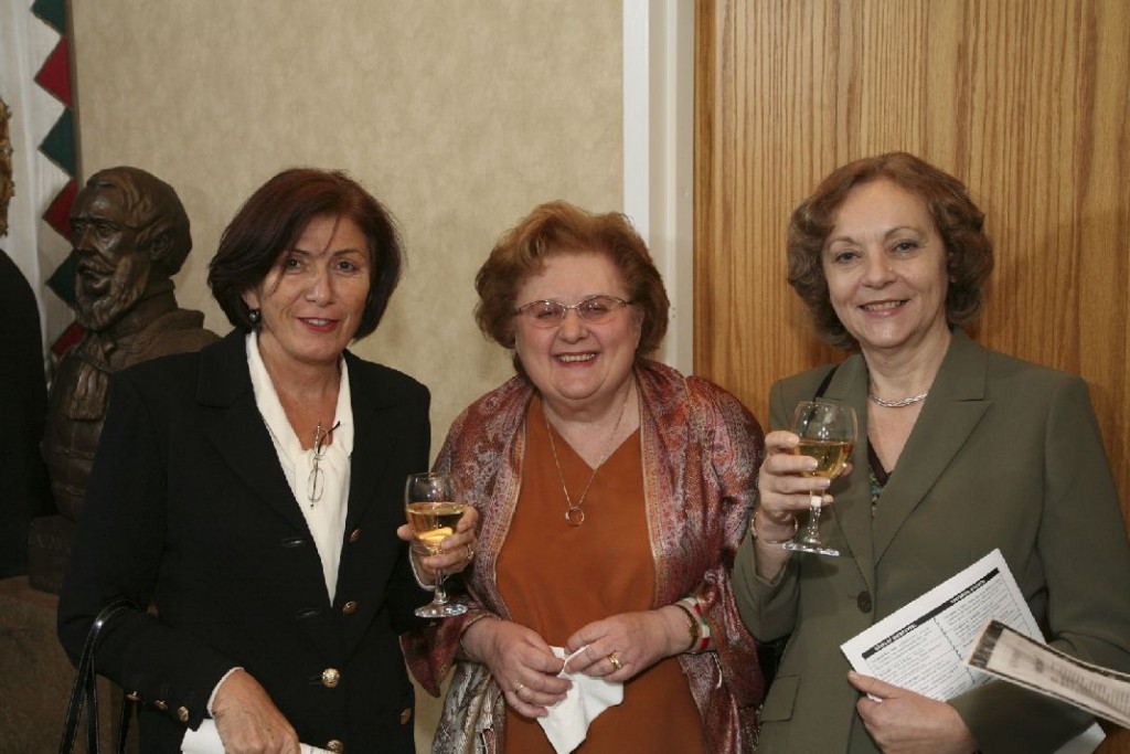 Ms. Ilona Lang, Mrs. Helen Szablya, Mrs. Tibor Purger