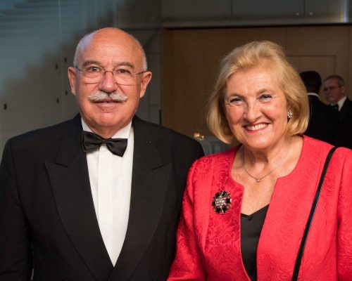 Dr. János Martonyi and his wife Dr. Rozália Rábai