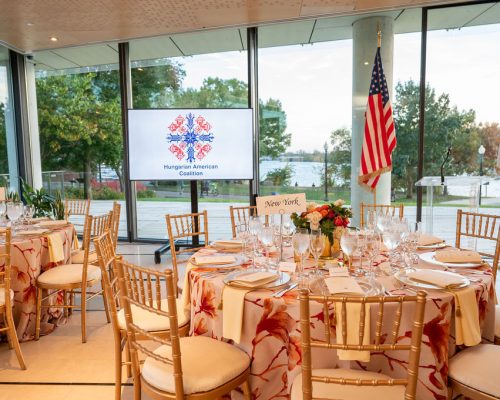 Hungarian American Coalition Gala 2023 at the House of Sweden in Washington DC.