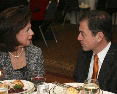 Mrs. Lynne A. Aronoff, Ambassador András Simonyi